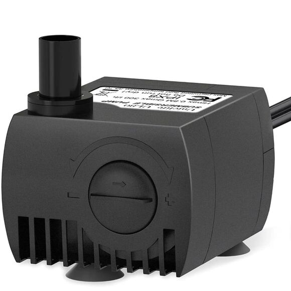 Fish tank and Aquarium 80 GPH Small Submersible Water pump - Picture 1 of 6